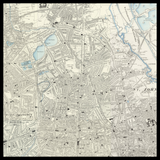 Personalised Old Map of Stoke Newington