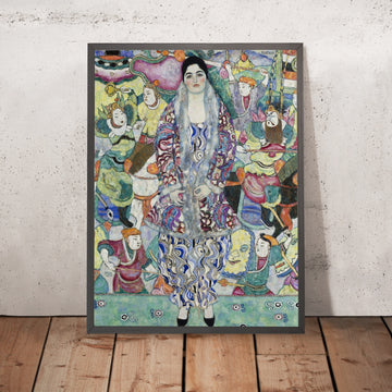 A framed image of 