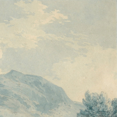 Ilam Rock, Dovedale, Derbyshire by Turner, 1802