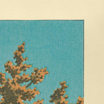 See und Berg von Hasui Kawase, 1935 