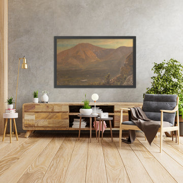 A framed image of 