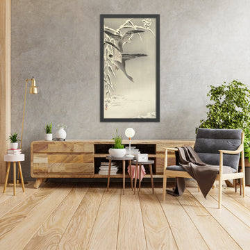 A framed image of 