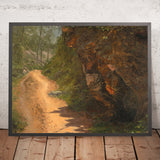 Woodland Path, Jamaica by Frederic Edwin Church, 1865