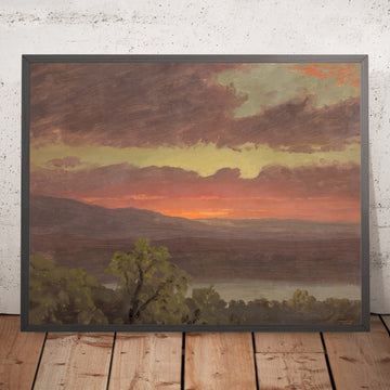A framed image of 