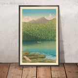 Mattina al Lago Tsutanuma di Hasui Kawase, 1935 