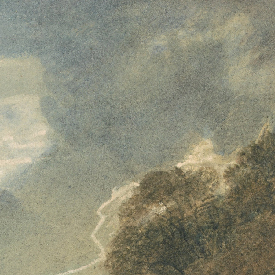 Ingleborough depuis Chapel-Le-Dale par Turner, 1810 