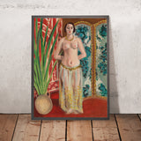 Odalisque, mani dietro la schiena (Odalisque, hands behind her back) di Henri Matisse, 1923 