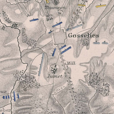 Schlacht von Fleurus, 26. Juni 1794 von AK Johnston, 1794: Französischer Revolutionskrieg 