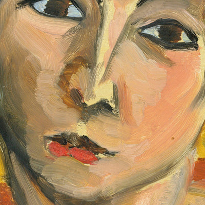 Cabeza de mujer inclinada (Tilted Woman's Head) de Henri Matisse, 1916 