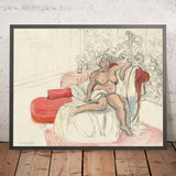 Nackt auf der Liege (Nude on the chaise longue) von Henri Matisse, 1920 