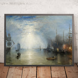 Keelmen, die bei Mondlicht Kohlen heben von Turner, 1835 