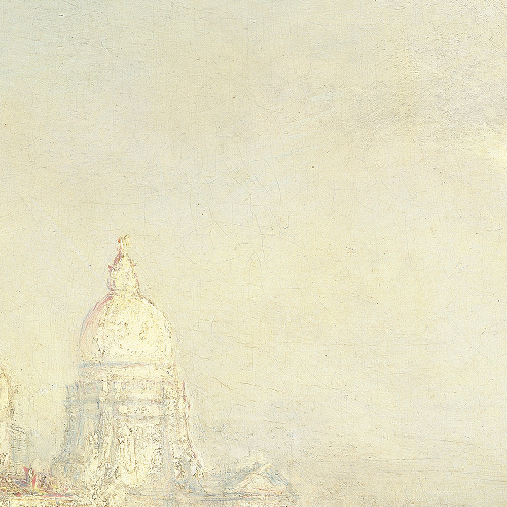 La Dogana y Santa Maria della Salute de Turner, 1843 