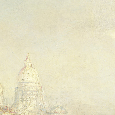 La Dogana y Santa Maria della Salute de Turner, 1843 
