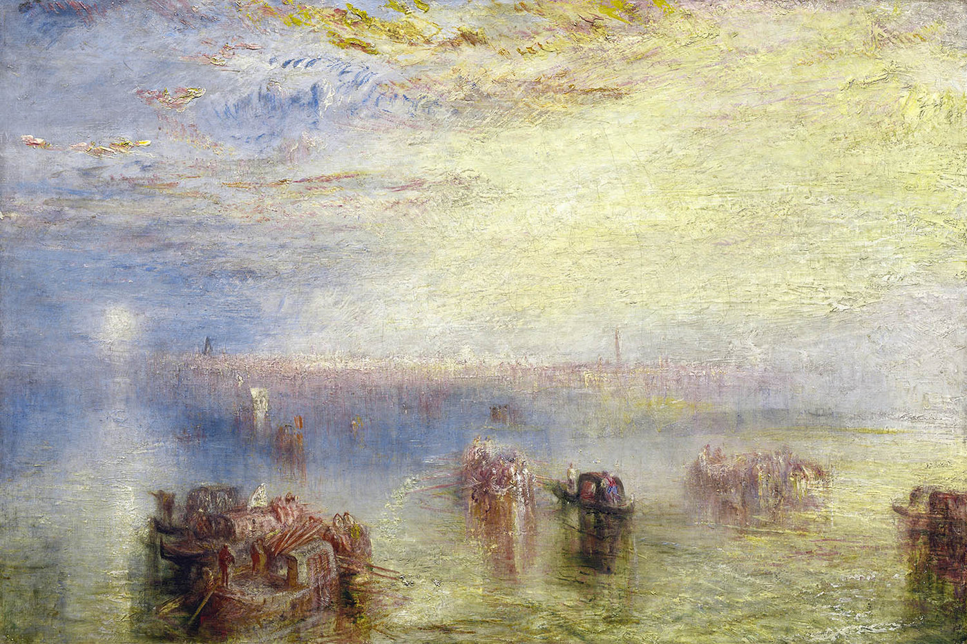 Approach to Venice by Turner, 1844