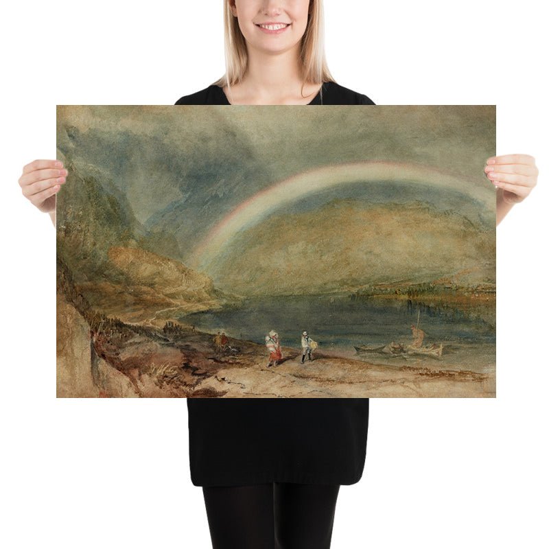 El Arcoíris: Osterspai y Filsen de Turner, 1817 