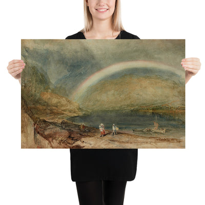 El Arcoíris: Osterspai y Filsen de Turner, 1817 