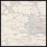 Personalised Old Map of Glenrothes