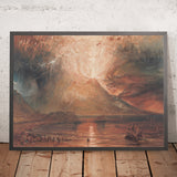 Vesuvius in Eruption by Turner, 1817