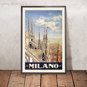 A framed image of 