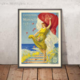 Reiseplakat Monaco: Exposition De Monaco von Leonetto Cappiello, 1920 