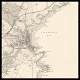 Carte ancienne personnalisée de Stonehaven 