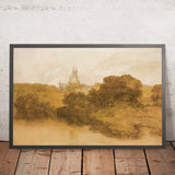 Fonthill Abbey, Wiltshire by Turner, 1799