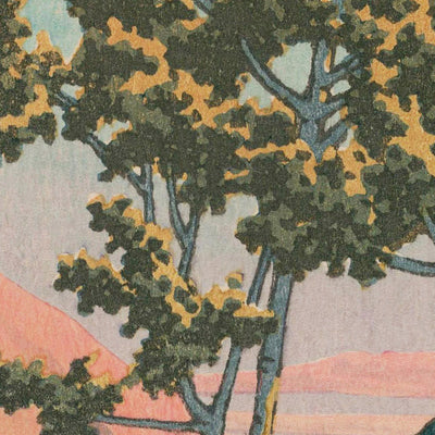 See und Berg von Hasui Kawase, 1935 