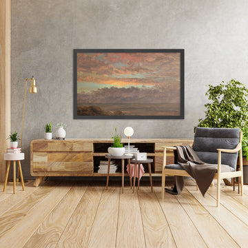 A framed image of 