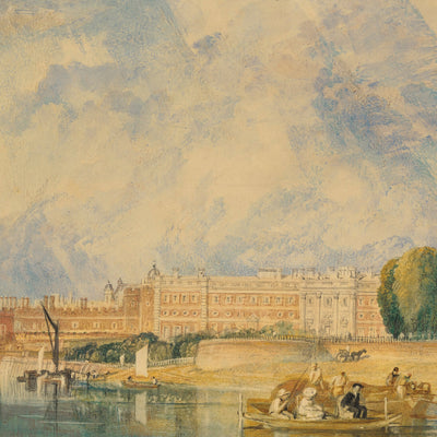 Hampton Court Palace by Turner, 1827