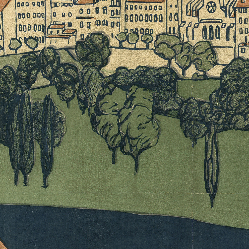 Bern Travel Poster: Schweiz, Switzerland, Suisse by Emil Cardinaux, 1906