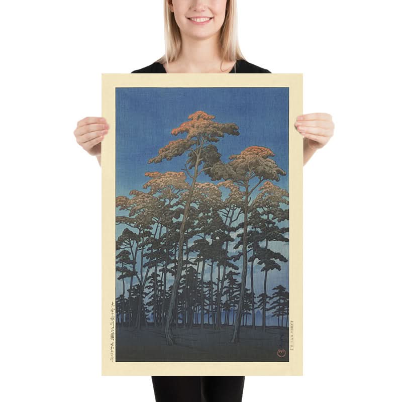 Hikawa Park in Omiya von Hasui Kawase, 1930 