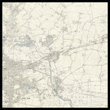 Carte ancienne personnalisée de Redbridge 