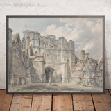 Christ Church Gate, Canterbury by Turner, 1793