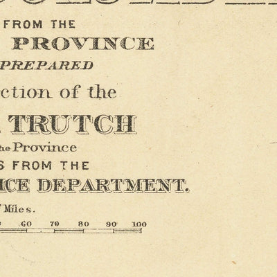 Ancienne carte ferroviaire de la Colombie-Britannique par Trutch, 1878 : Vancouver, Victoria, itinéraires du CPR, rivière Fraser, Rocheuses 