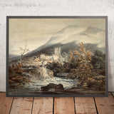 Llanthony Abbey, Monmouthshire by Turner, 1794