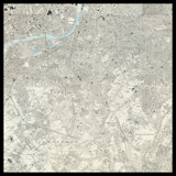 Personalised Old Map of Lambeth