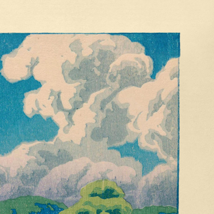 Karasu-Moor in Akita von Hasui Kawase, 1935 