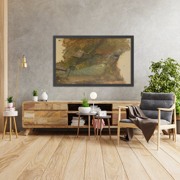 A framed image of 