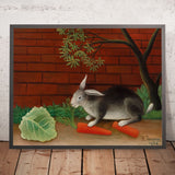 Il pasto del coniglio (Le Repas du lapin) di Henri Rousseau, 1909 
