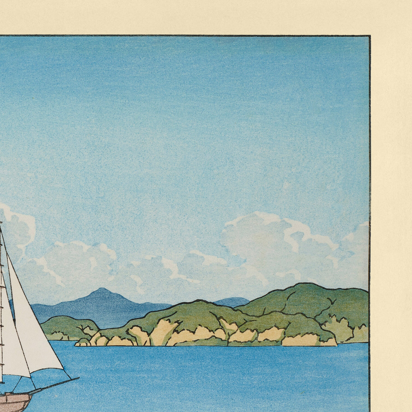 Inland Sea by Hasui Kawase, 1952