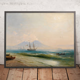 View of Mount Vesuvius by Ivan Konstantinovich Aivazovsky, 1878