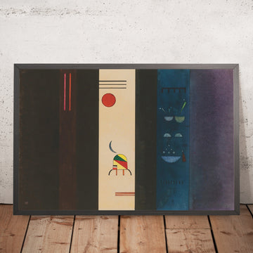 A framed image of 