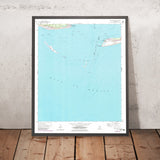 Old Map of Fort Morgan, Alabama by USGS, 1958 – Mobile Point, Pelican Point & Gulf of Mexico