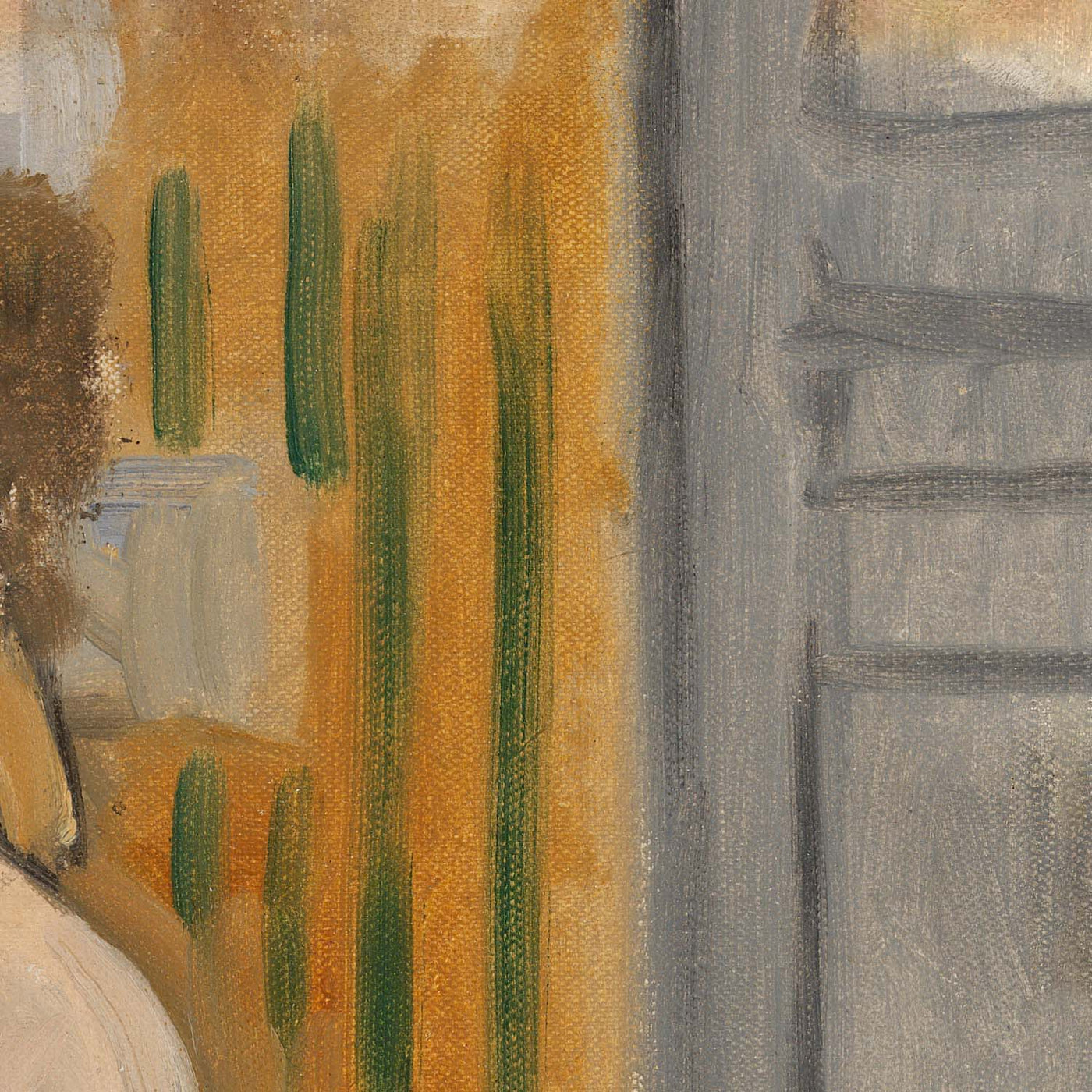 Nu assis dans une chambre bronzée (Desnudo sentado en una habitación bronceada) de Henri Matisse, 1918 