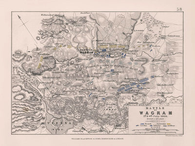 Bataille de Wagram, 5 juillet 1809 (Premier jour) : Guerres napoléoniennes 
