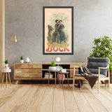 Young America Vintage Bock Beer Poster by Henry Jerome Schile, 1894