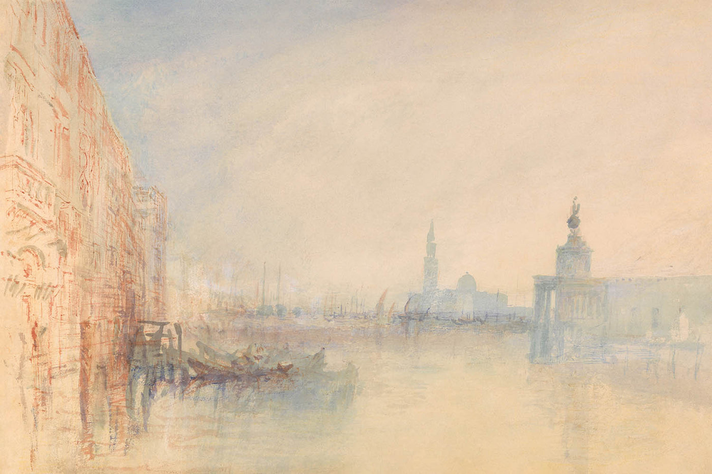 Venecia, La Boca del Gran Canal por Turner, 1840 