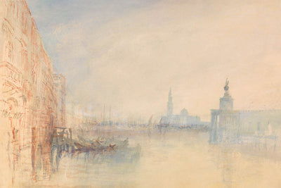 Venecia, La Boca del Gran Canal por Turner, 1840 