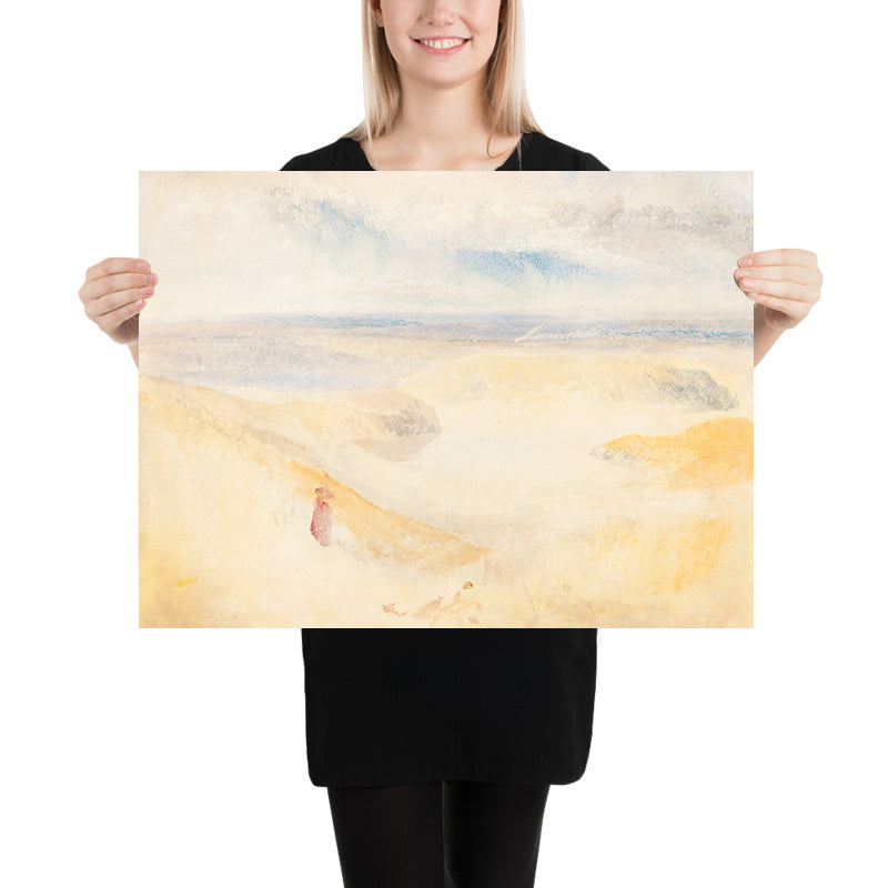 Une rivière du Yorkshire par Turner, 1827 