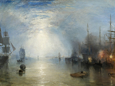 Keelmen, die bei Mondlicht Kohlen heben von Turner, 1835 